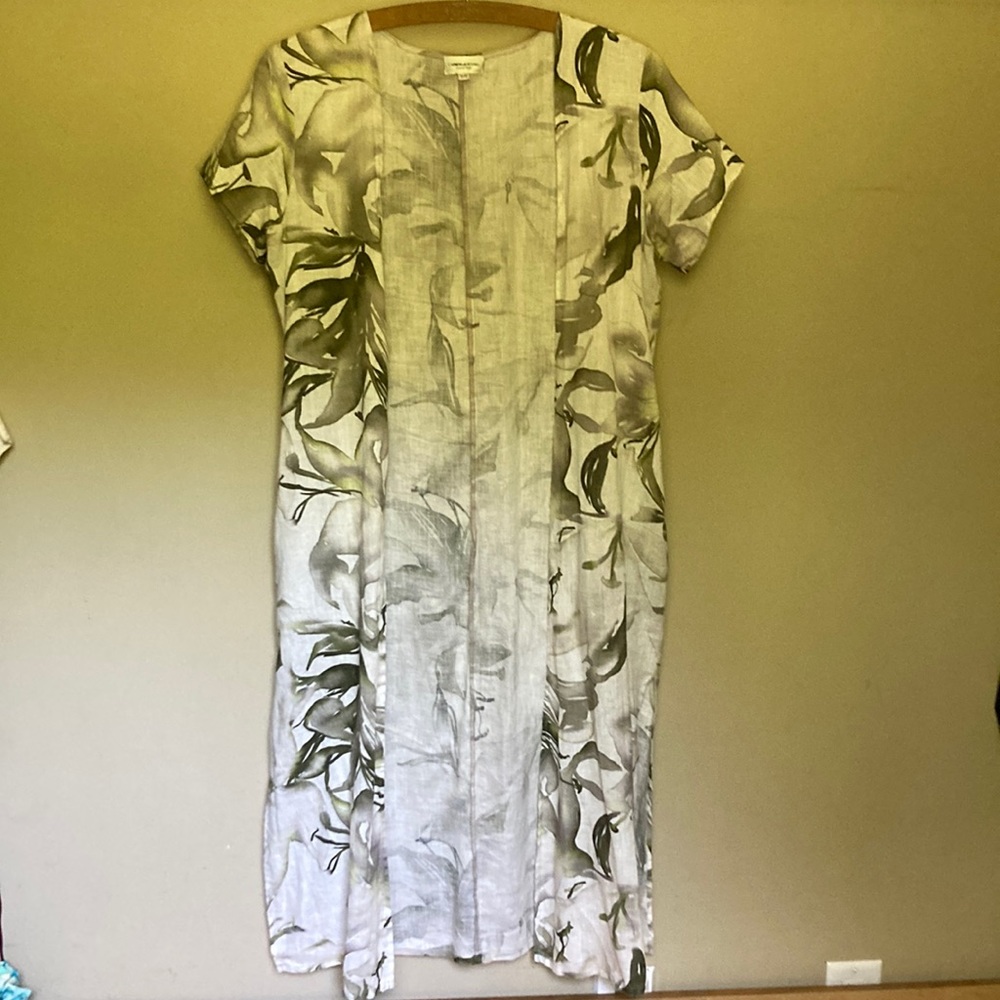 Carmine de Young linen duster - Picture 2 of 6